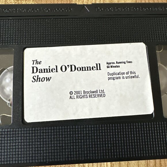 The Daniel O’Donnell Show VHS Public TV- Signed Signature Autograph Autographed - Picture 8 of 8